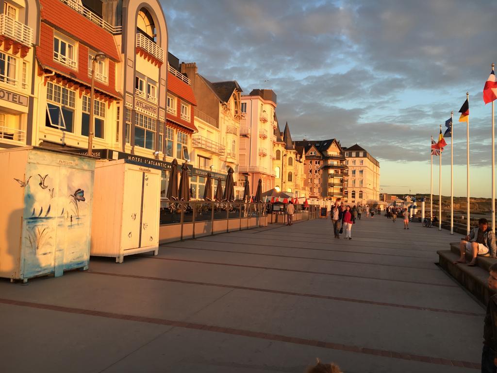 Ferienwohnung Le Wim'Heureux Terrasse Wimereux Exterior foto